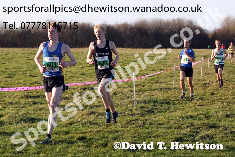 Mens under-20s North Eastern Cross Country Chanpionships. Photo: David T. Hewitson/Sports for All Pics